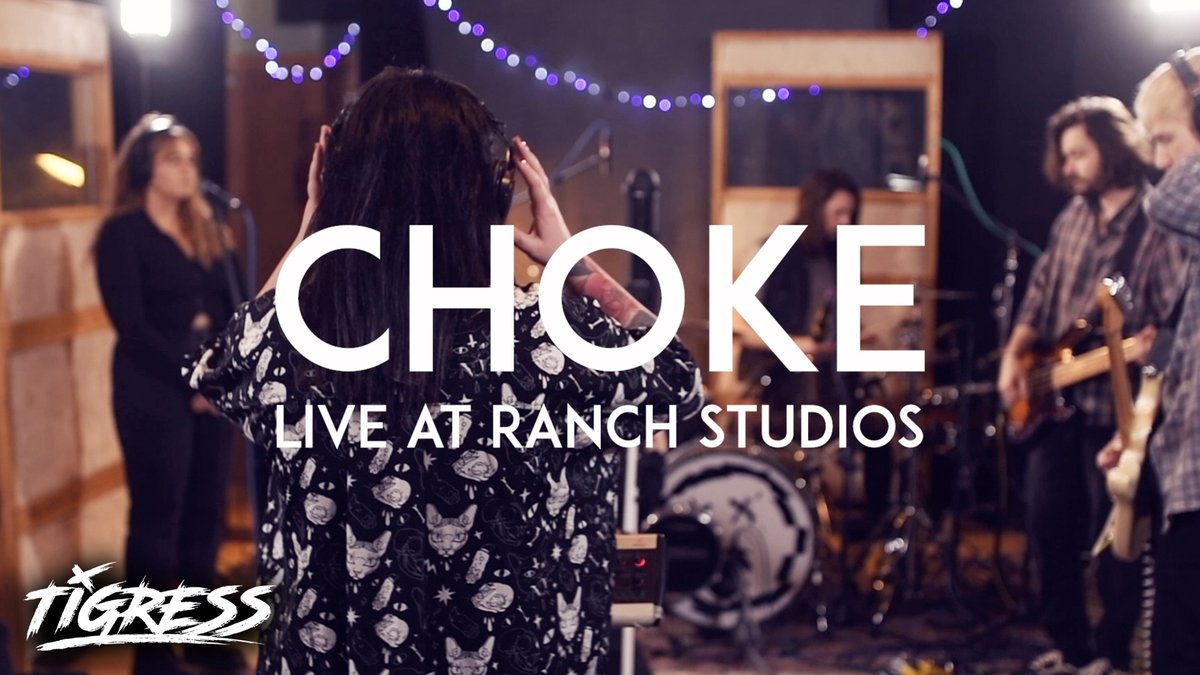 This is 'Choke' live at The Ranch. Filmed in between lockdowns, here's a rare moment of us all together - captured wonderfully by <a href="/scottchalmers/">Scott Chalmers</a> 📹 &gt;&gt; youtu.be/_Nl8Z0Xl-js
