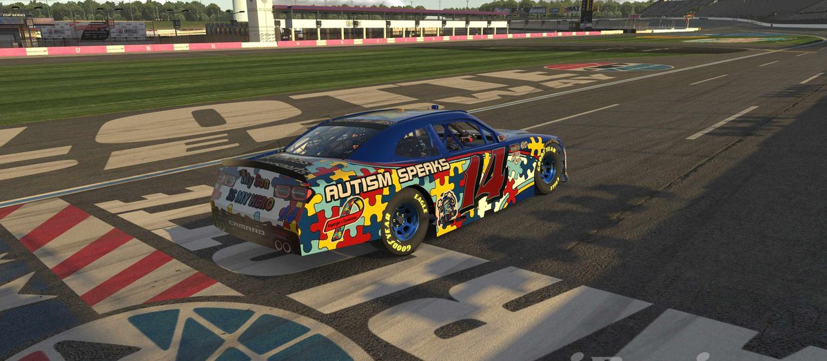 I join <a href="/BlazingPedals/">Blazing Pedals RL</a> league for the upcoming season in <a href="/iRacing/">iRacing</a>.  I wanted a livery that was meaning full to me.  Thanks to @LiegeE497 for bring my vision to life.  If you are looking for a charity this year <a href="/StJude/">St. Jude</a> and <a href="/autismspeaks/">autism speaks</a> are amazing. Make this year better and donate