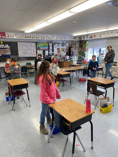 YeshuaPastina's tweet photo. Today I was coached by one of the second grade classrooms on how to properly say the pledge during announcements. I learned a lot and they DID NOT disappoint! They even provided me with a resource and helpful video!

#whatsyourstory #studentcoaching #theywereamazing #itwasawesome https://t.co/XKE4OlFYsx