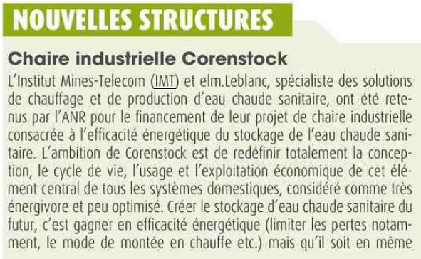 fbreuil's tweet photo. [#VendrediLecture] Merci à Green News Techno qui parle de la chaire #Corenstock😀👍🙏
 #innovation #environnement #DeveloppementDurable #éco #responsable #Industrie40 @IMTFrance @elm_leblanc @AgenceRecherche
https://t.co/n5pijhPgQM https://t.co/2G1M7sRkp5