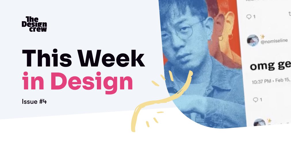 ⭐ This week in design ⭐
Chaque vendredi, nous vous proposerons un thread reprenant les nouvelles qui ont rythmé la semaine dans le monde du design.