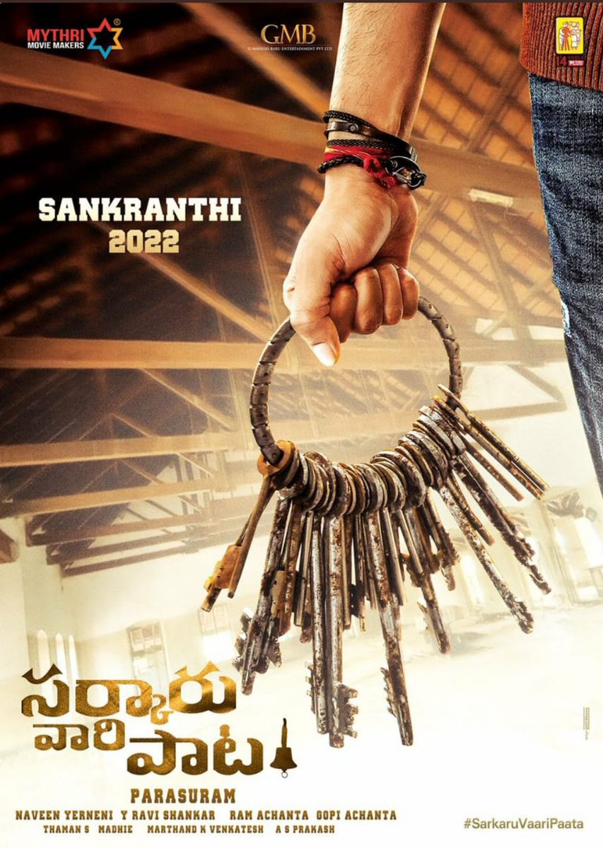 B_O_Analyst's tweet image. #Superstar @urstrulyMahesh&apos;s
#SarkaruVaariPaata Releasing On #Sankranthi2020

@KeerthyOfficial @ParasuramPetla @MusicThaman @GMBents @14ReelsPlus @MythriOfficial