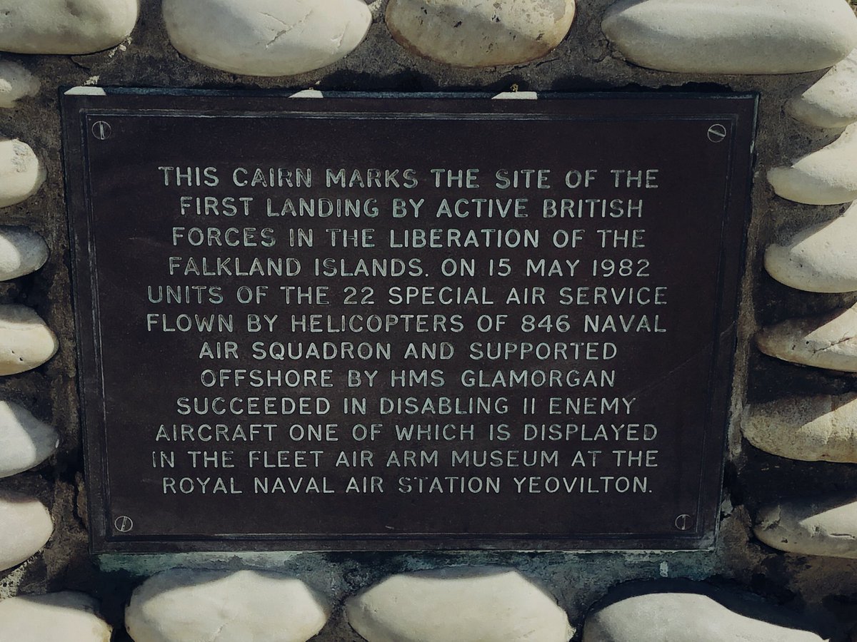 AndzB's tweet photo. More photos from #PebbleIsland but this time relating to the #FalklandsWar #1982Conflict #SAS #SpecialAirService #HMSCoventry #PebbleIslandRaid #WeWillRememberThem https://t.co/ohsKn8Nija