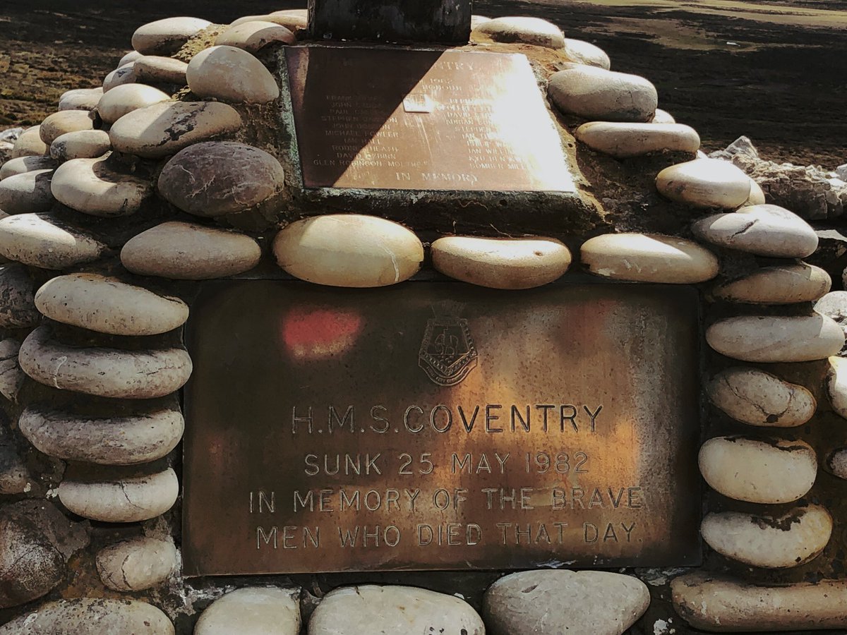 AndzB's tweet photo. More photos from #PebbleIsland but this time relating to the #FalklandsWar #1982Conflict #SAS #SpecialAirService #HMSCoventry #PebbleIslandRaid #WeWillRememberThem https://t.co/ohsKn8Nija