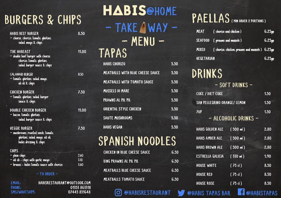 Something for the weekend? 

How about perusing our delicious #takeaway menu? 

Available for collection or delivery - call us to order!

#foodies #cambs #weekendvibes