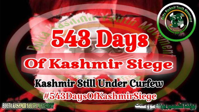 THERE COMES A TIME WHEN SILENCE IS BETRAYAL
#548DaysOfKashmirSiege #BKYM #IStandwithkashmir
