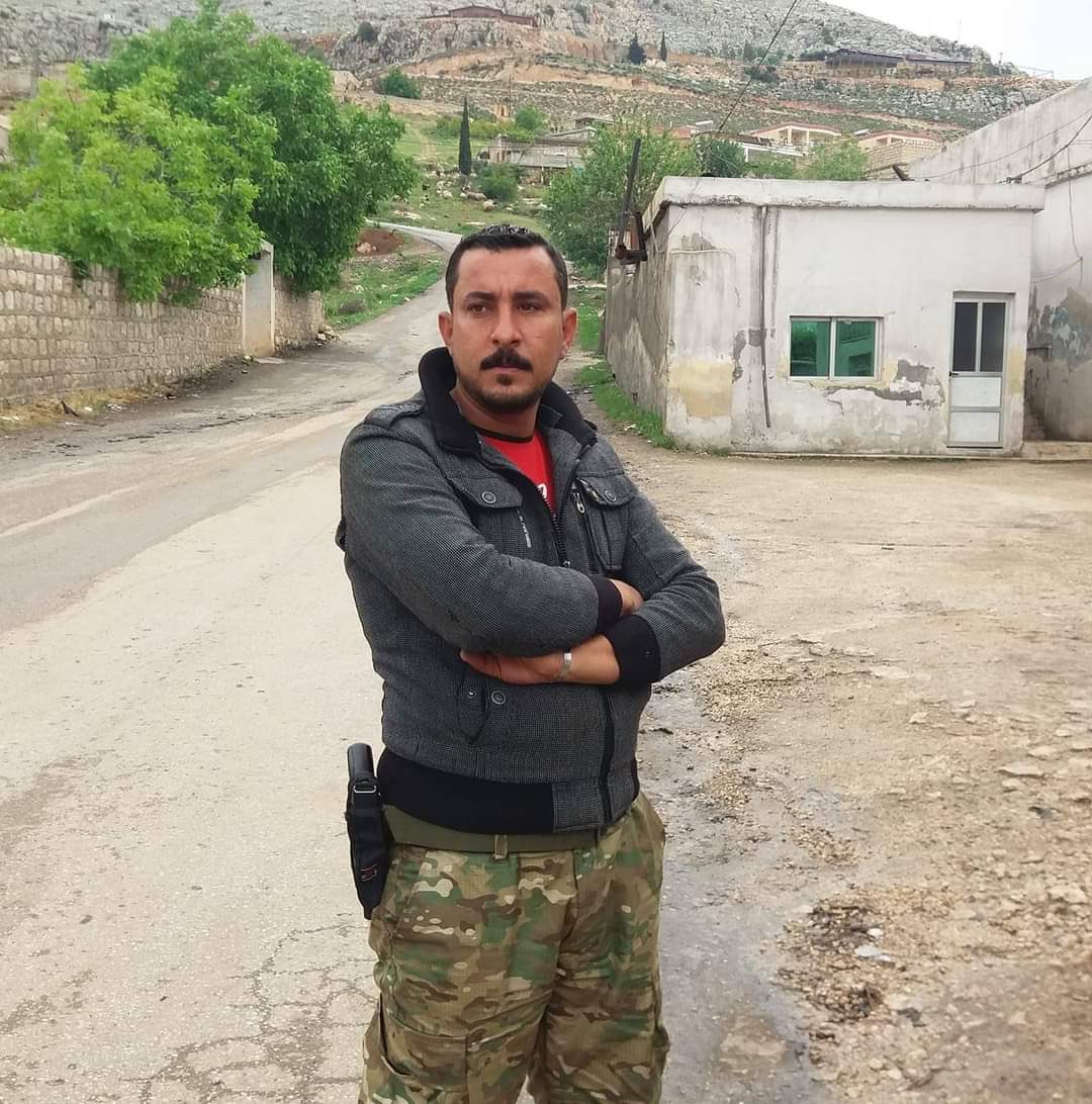 LindseySnell's tweet photo. This is Hossam Deeb, a Sultan Murad commander in Afrin. Prior to joining this Turkish-backed faction, he was a member of al-Qaeda affiliate Jabhat al-Nusra. https://t.co/CTBYLkk5Du