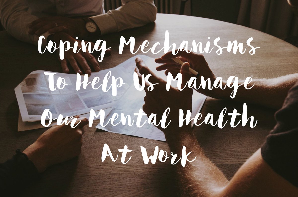 Coping Mechanisms To Help Us Manage Our Mental Health At Work:

→ buff.ly/2SpjHDl

via @BlurtAlerts 

#mentalhealth #workwellbeing