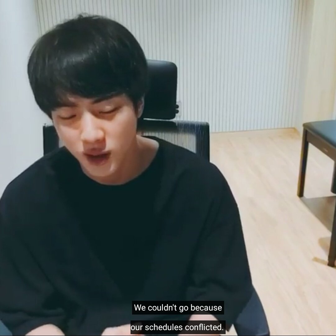 Seokjin and bang pd inviting each other to go fishing