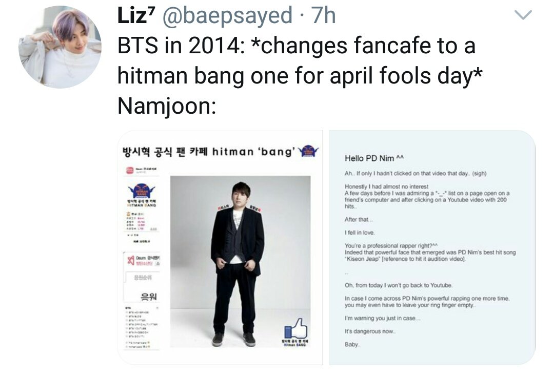 BTS are always so extra every april fools day. 2014 & 2018 