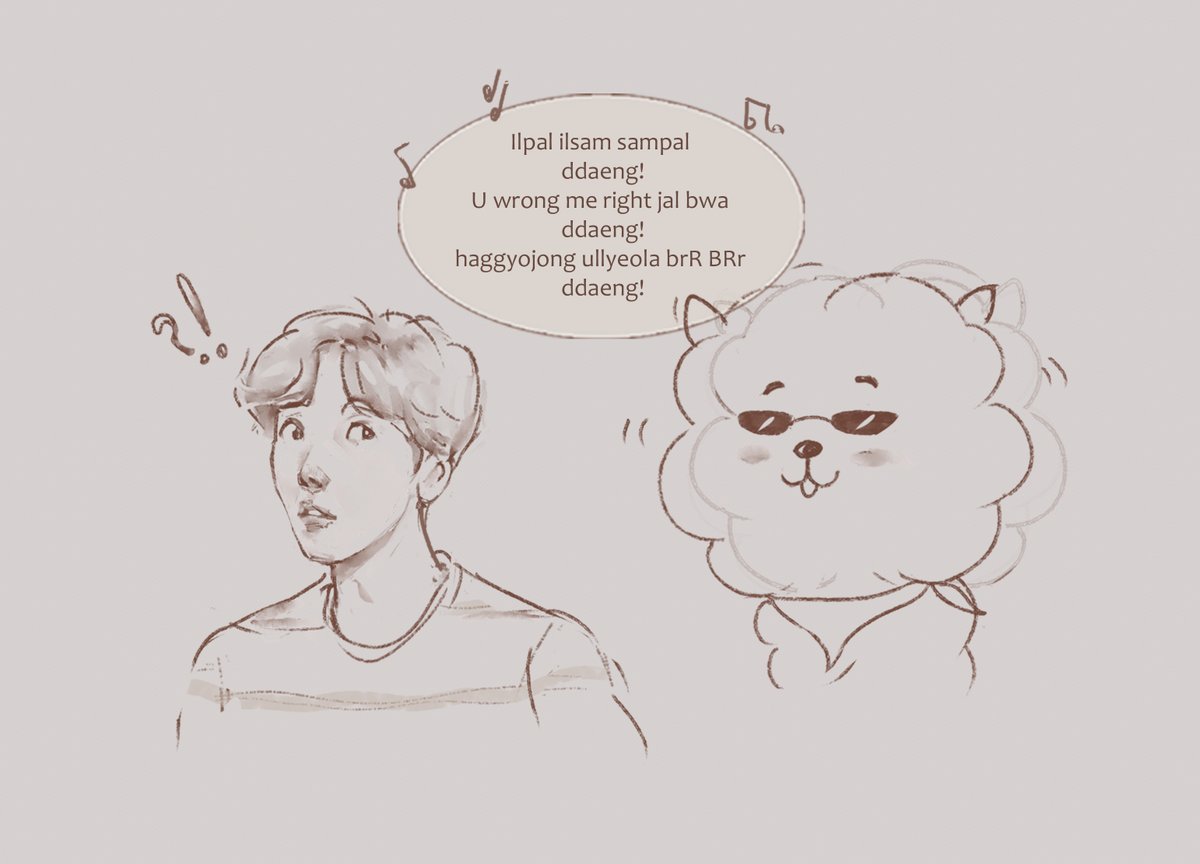 btsfakeucomics's tweet image. #Ddaeng Rjin done it Agaaein! #BTS_twt #BTS #btsfanart #BTSARMY #JIN #RJ #HOBI #JHOPE #Memes #comics #Doodles @BigHitEnt @bts_bighit @BT21_