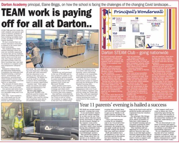 Darton Academy tweet media