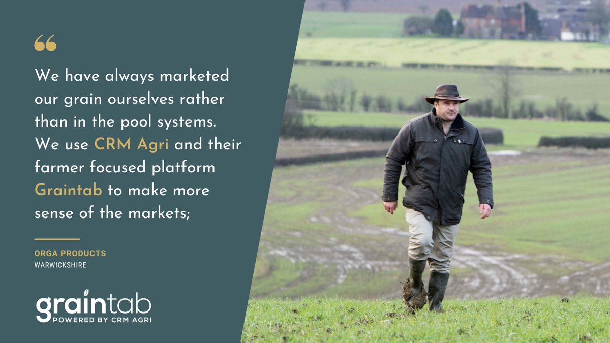 Graintab's tweet photo. Orga Products works with our platform #Graintab for an #independent angle on the #grainmarkets - allowing you to keep control of your #Marketing #strategy with confidence.
Click the link to find out more ๐ฒ https://t.co/GG0hvmk29p
๐ท Oli Lees Photography
#business #farmer https://t.co/KbHFx40iOq
