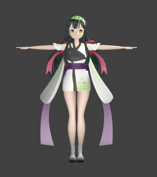 キャラクターモデリングのtwitterイラスト検索結果 古い順