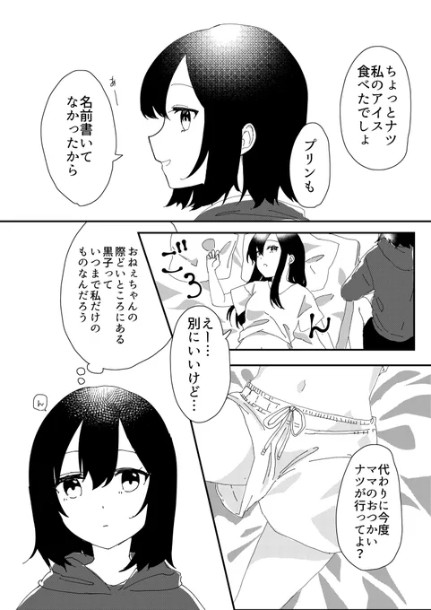 おねぇちゃんのほくろ 