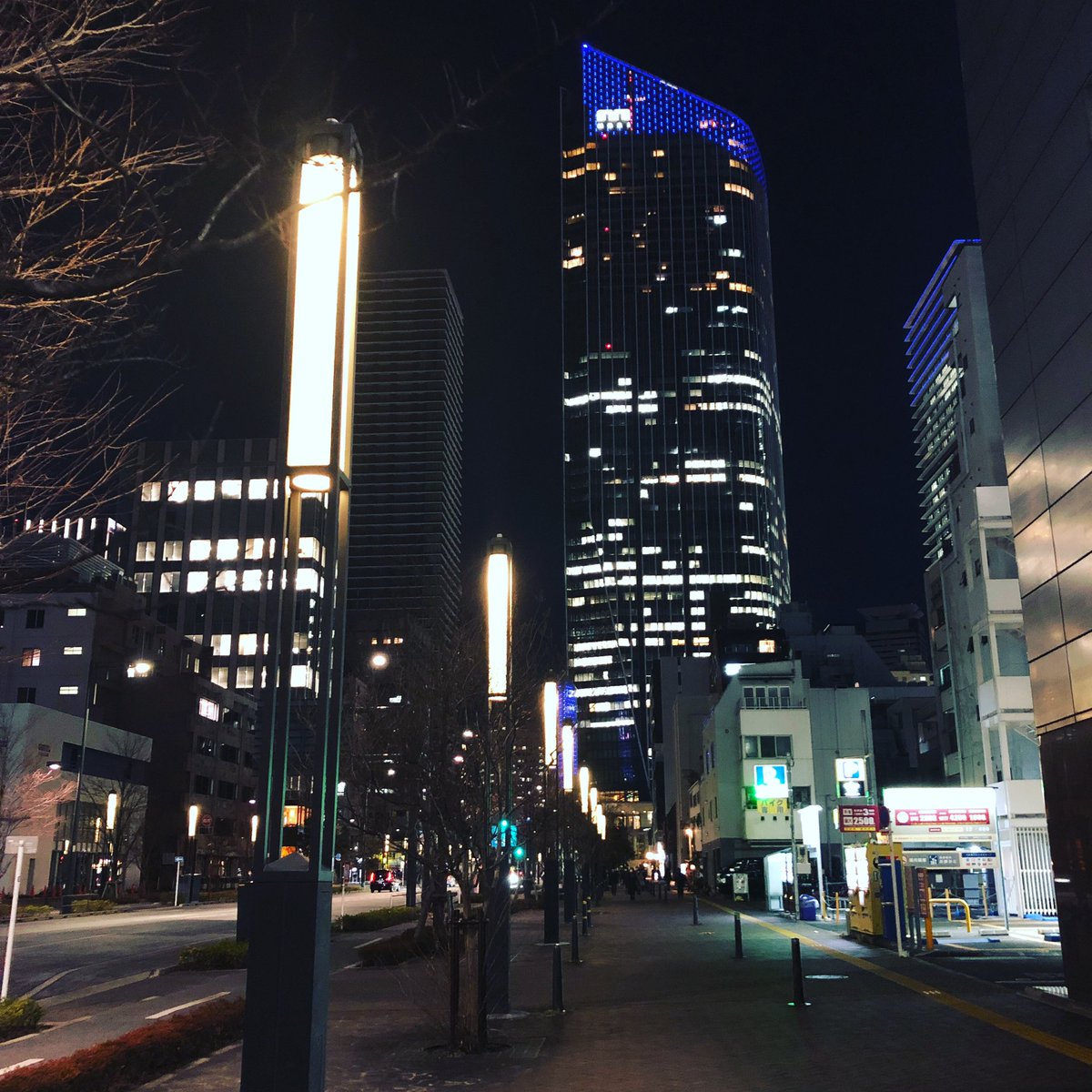 ちゃあとあお 虎ノ門ヒルズがキレイでした 虎ノ門ヒルズ 虎ノ門 夜景 夜景撮影