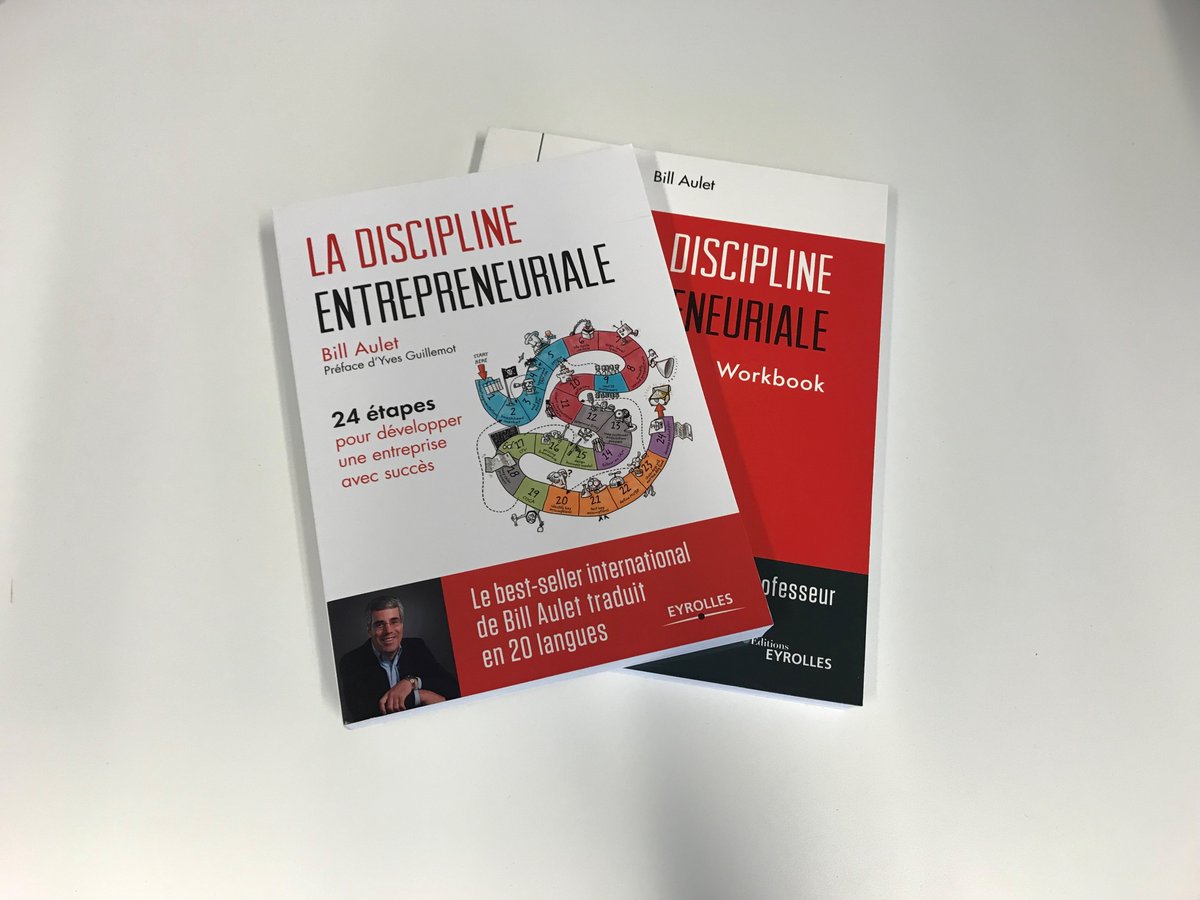 RT+ Follow <a href="/GoEntrepreneurs/">GO Entrepreneurs</a> pour gagner un exemplaire de « La discipline entrepreneuriale » et son Workbook pour lancer votre entreprise avec succès en seulement 24 étapes ! 

📚  Livre de Bill Aulet, chez <a href="/Eyrolles/">Eyrolles</a>
 
#VendrediLecture #Concours