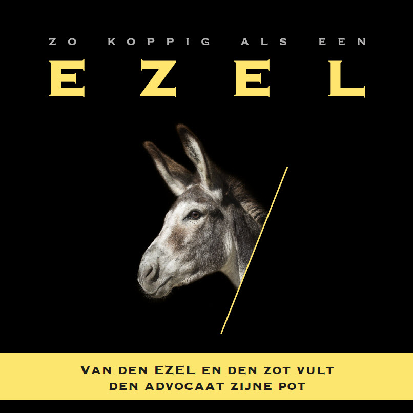 Is het voor jou ook al een tijdje geleden dat je een bierviltje in handen had? Wist je dat er 6 verschillende EZEL-bierviltjes zijn met een EZEL-spreuk? Hopelijk binnenkort weer op café te vinden ...