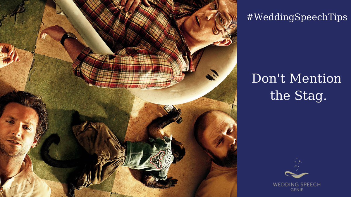 speechgenie's tweet photo. Wedding Speech Tip #3. Don't mention the stag. #stagweekend #weddingspeeches #whatnottosay #bride #groom #bestman #bridesmaid #fatherofthebride #motherofthebride #fatherofthegroom #motherofthegroom #weddingspeechcoaching https://t.co/xn0XFOBt29