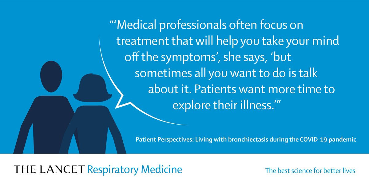 LancetRespirMed's tweet photo. NEW Patient Perspective—Living with #bronchiectasis during the #COVID19 pandemic 

https://t.co/UZPRzsLDWO https://t.co/vZtVt5CpkH