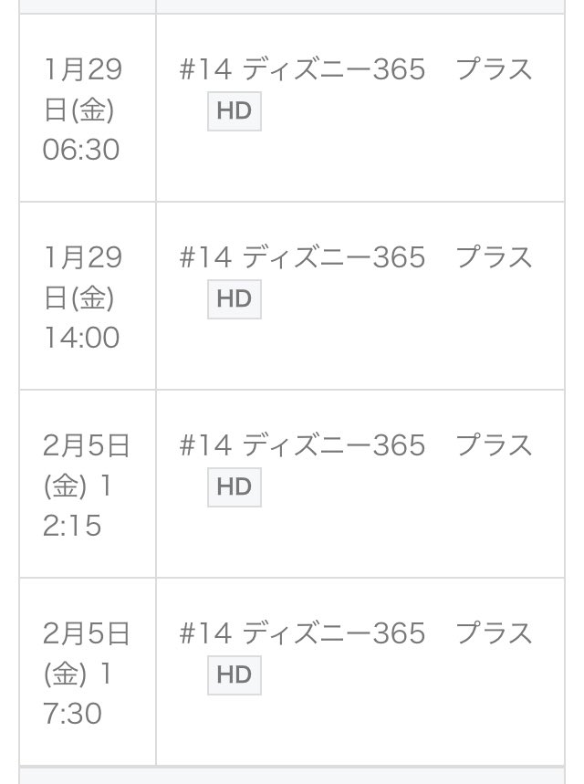 ディズニー365プラス