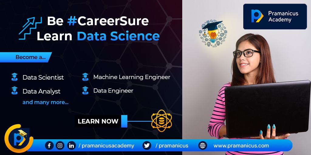 pramanicus's tweet image. Data Science has a huge demand in the IT industry and helps the organization in understanding its customer requirements better.

Get proficient in data science by enrolling to our course at pramanicus.com/courses/data-s…

#Pramanicus