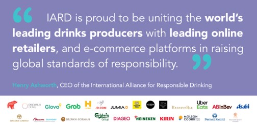 IARDalliance's tweet image. A new global alliance between our members, online retailers, #ecommerce &amp;amp; delivery platforms will raise standards in responsible sales &amp;amp; delivery of alcohol online to help combat underage drinking. 

Read more: bit.ly/IARDEcom

#partnership