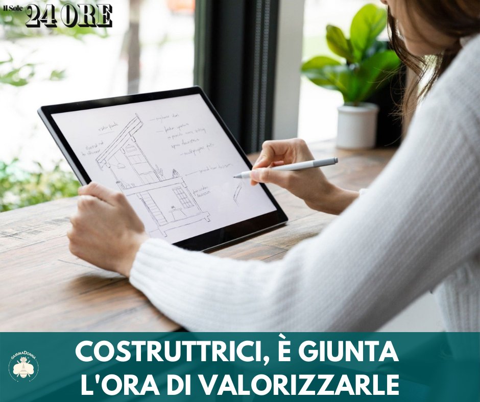 GammaDonna_'s tweet photo. Ora è tempo delle costruttrici: quelle che non vedi nelle foto della #politica che decide, perché lavorano nell'ombra, quelle che sanno davvero ricostruire: le #doone. Le prime a pagare ma anche le prime a ripartire.
Nell’editoriale di Cristina Sivieri Tagliabue sul 
@sole24ore https://t.co/p9JJtnO2j3