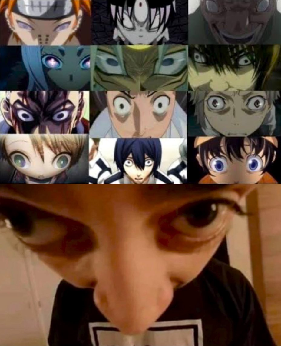 When an anime character is about to go insane  Anime Camera Angles  Know  Your Meme