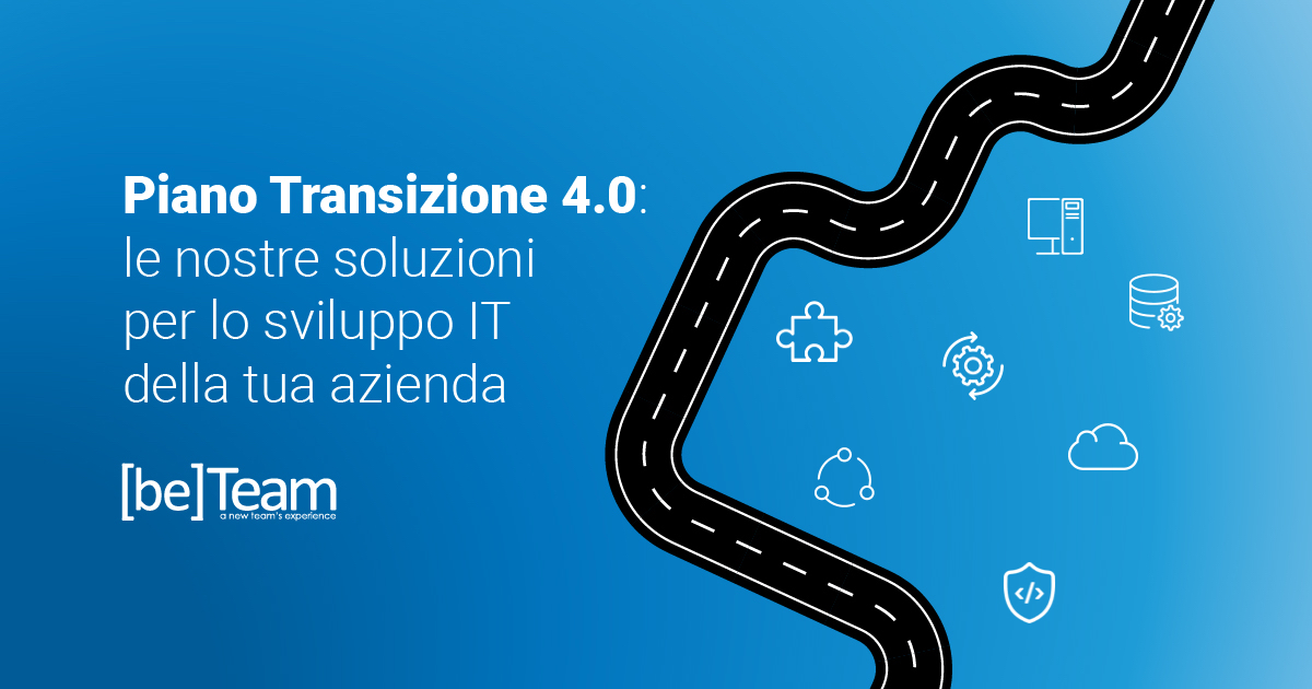 BeTeam_eu's tweet photo. Approfitta del credito d'imposta previsto dal Piano Transizione 4.0 e guida la tua azienda verso soluzioni informatiche sempre più innovative!

#IoT, #smartworking, #cybersecurity, #cloud: scopri tutti i nostri servizi per la #digitaltransformation ➡ https://t.co/le2zdA7nBO https://t.co/yKnoso94hf