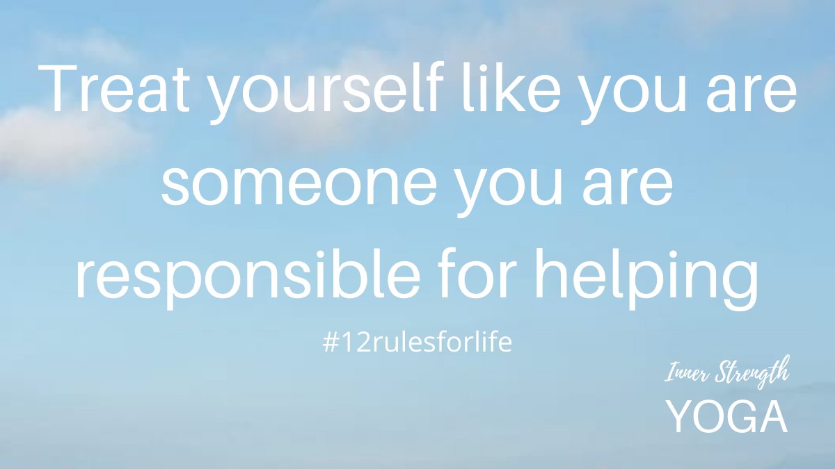 i_strengthyoga's tweet image. Because you are fabulous - 
12 Rules for Life
#12rules #rule2 #mindbodycoach
ow.ly/iCqQ50DlwPB