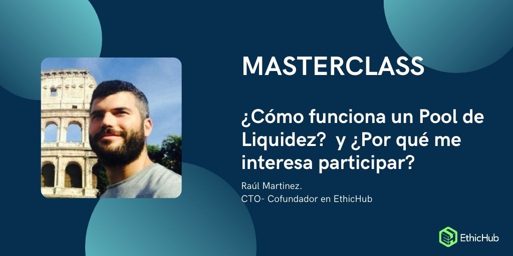 cryptoplaza_es's tweet photo. El lunes 1 de febrero no os perdáis el #MasterClass de @ethicraul de @EthicHub sobre ¿Qué es un pool de liquidez y cómo funciona?

Más i formación aquí 👇
https://t.co/nZHuw8cBzs https://t.co/jRnw0SpHV2