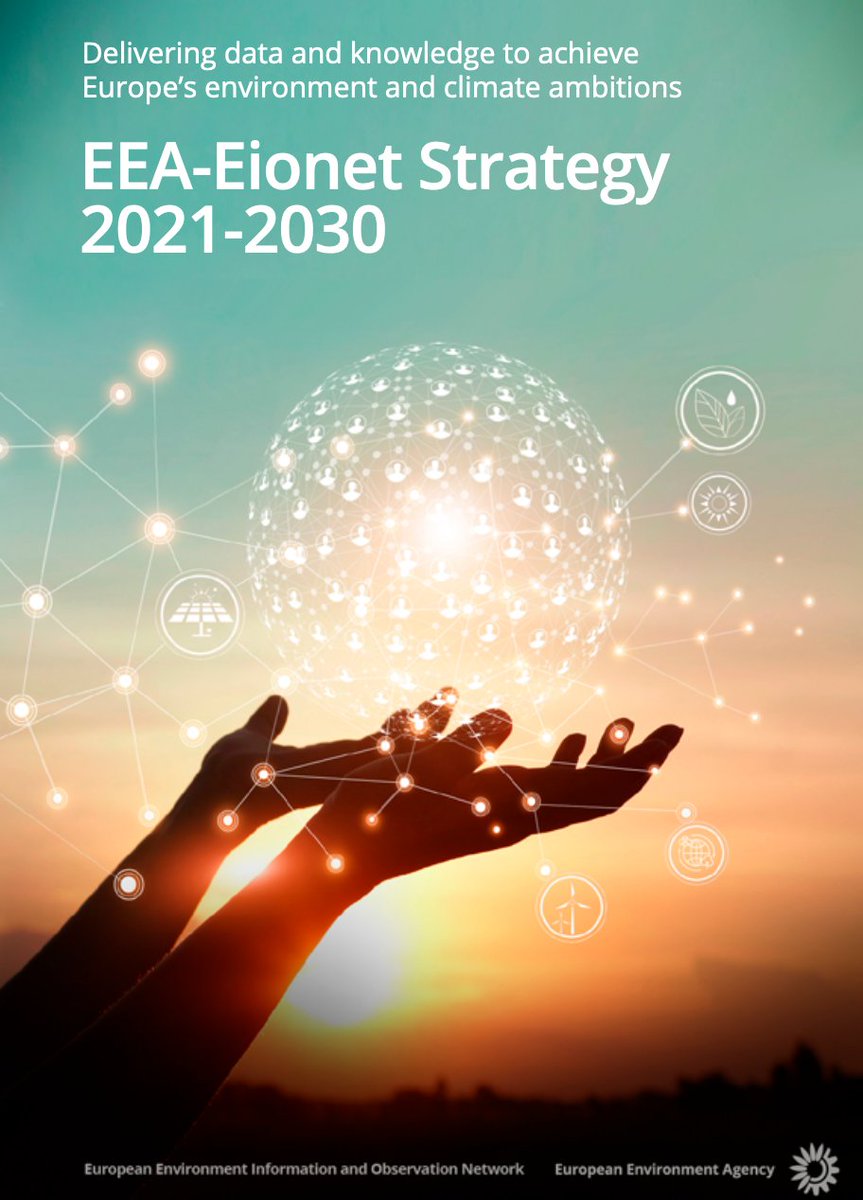 EUEnvironment's tweet photo. 🆕Our new EEA-Eionet #Strategy for 2021-2030 is now online. Delivering #data and #knowledge to achieve Europe’s #environment &amp; #climate ambitions. #EUGreenDeal

⏩https://t.co/NdbsByIAvb https://t.co/G2OTjc9RHT