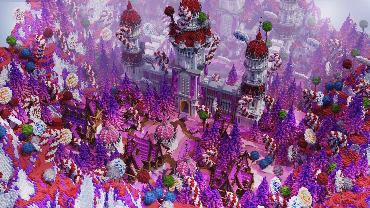 QuFoxBuilds's tweet image. Its candy time

- Render by: @AloneTMM 
- Team: @SeniorTeamMC 
- Build on: @BuildersRefuge 

Hope you guys like it.
More builds will be released soon!