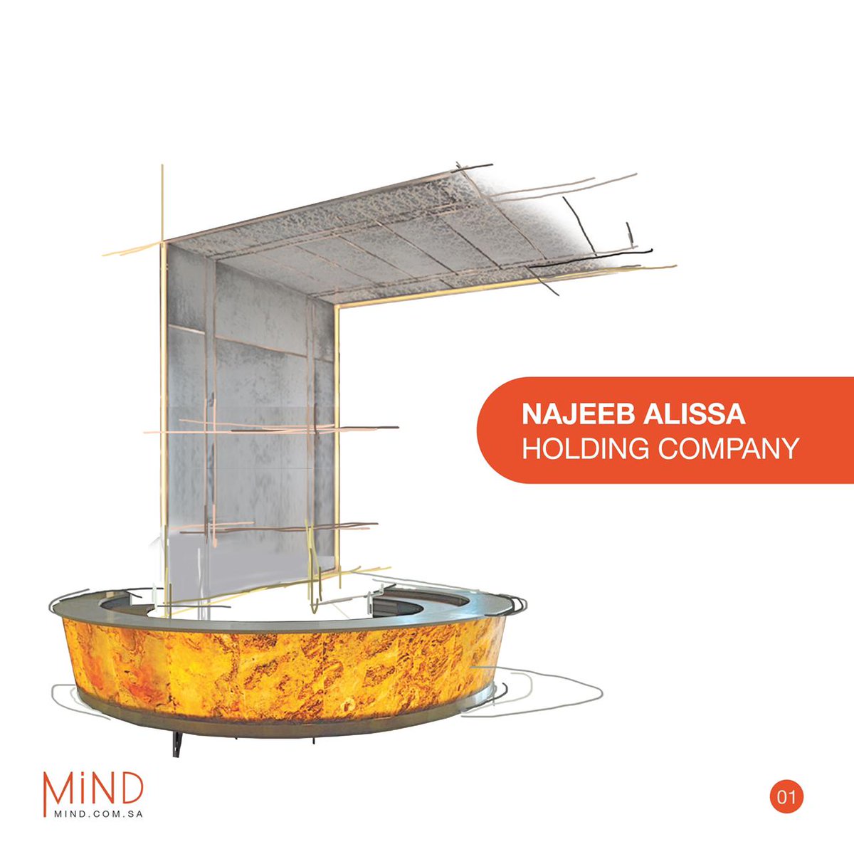 MINDinterior_'s tweet photo. اسكتشات لإظهار الفكرة التصميمية من أعمالنا لتصميم مكاتب مجموعة نجيب العيسى في برج تمكين. #mindsprojects https://t.co/D031VcE5gH