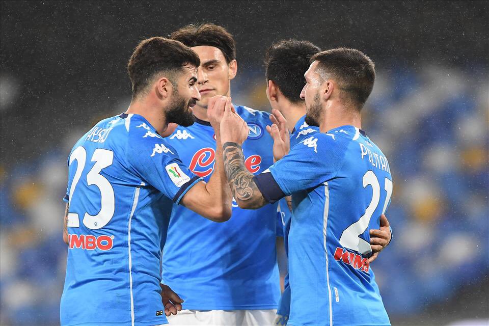 💙 Semifinale!!! ✅

#ForzaNapoliSempre
#NapoliSpezia
#CoppaItalia