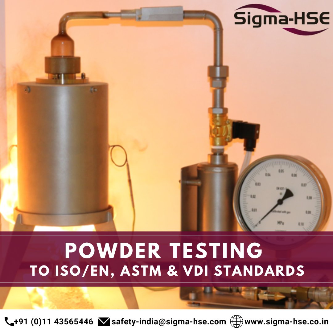 IndiaHse's tweet image. Powder #Testing is done to assess the workplace comprehensively based on the identified flammability properties of powder within the complete framework of your workplace and its operations and equipment.

Visit our website: sigma-hse.co.in

#sigmahse #powdertesting #India