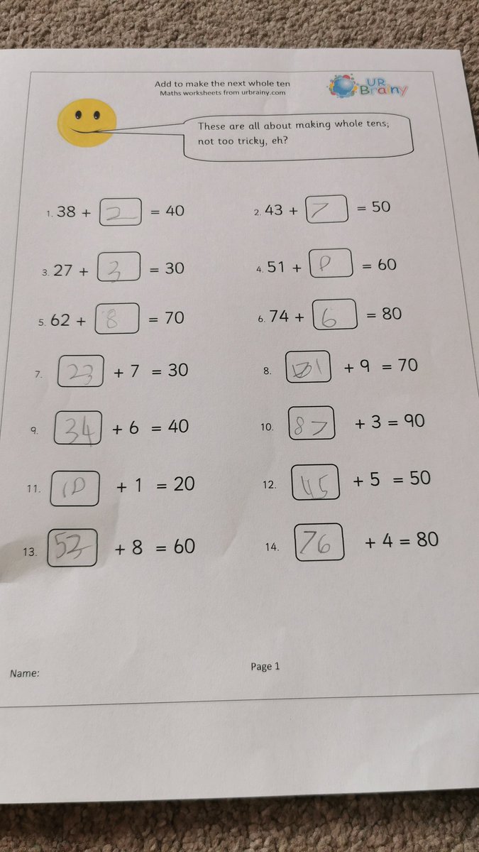 jenacrew's tweet photo. Archie has completed the maths set and asked for harder work so I found some year 2 maths and he flew through it. @MrDMarsh1 @MissDaviesDBPS https://t.co/a8zCIYULQC