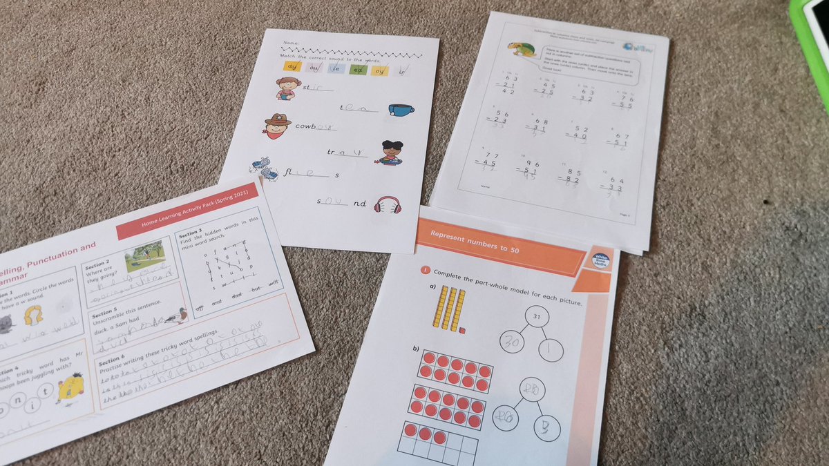 jenacrew's tweet photo. Archie has completed the maths set and asked for harder work so I found some year 2 maths and he flew through it. @MrDMarsh1 @MissDaviesDBPS https://t.co/a8zCIYULQC