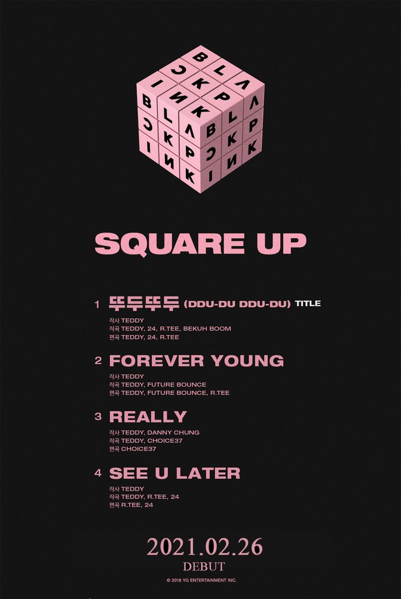 ㅤㅤ❝ 💷 .  .  .  › WE ARE 𝗘𝗨𝗡𝗢𝗜𝗔 ˙ ⋆ ‧  A kιᥒd fᥲᥴᥱ bᥙt ᥲ dιffᥱrᥱᥒt ᥲttιtᥙdᥱ。◠ 𝔻𝔻𝔻𝔻 ₓ FY ↓↓↓

뚜두뚜두 「2021. 02.26 」
ㅤㅤㅤ‣ TRACKLIST

#EY努IA #EUN은OIA
#EUNOIAD #FY #4D
#FOREVERYOUNG_D 
@SUNSHlNENT