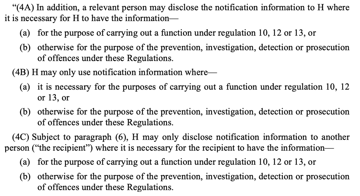 Second big change:Since September has been a legal requirement to sell-isolate if you test positive/notified by Track & Trace of exposure to someone else who tested positivePolice can now be given access to NHS Track & Trace data if for the purpose of enforcement/prosecution