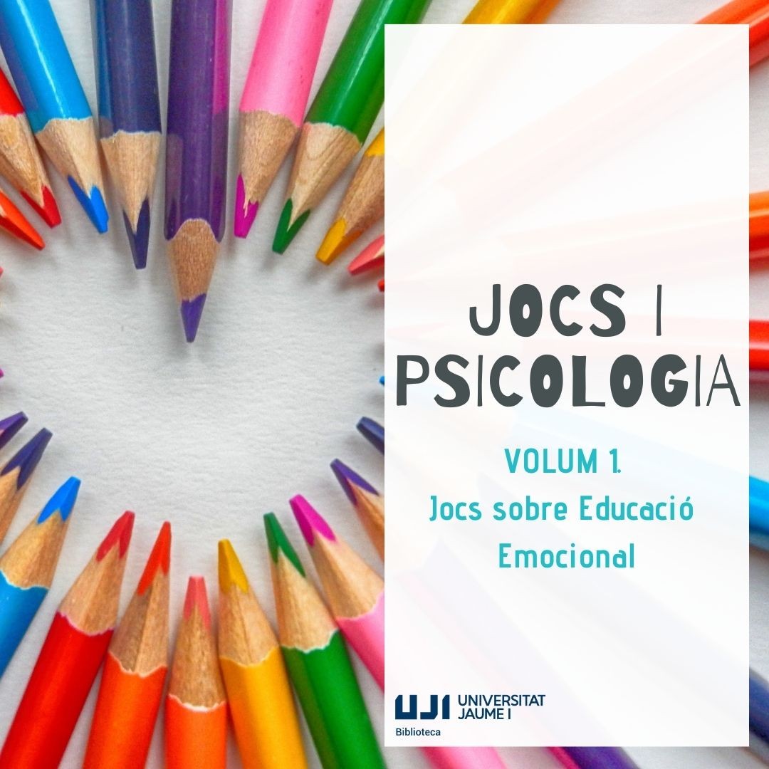 BibliotecaUJI's tweet photo. Sabíeu que a la Docimoteca també disposem de jocs per a treballar distints aspectes psicològics?
Més informació a: docimoteca@uji.es
https://t.co/G2hcOKCoXJ
@UJIuniversitat ; @ConsellUJI ; @AlumniSAUJI ; @fcs_UJI
#SomUJI
#labibliotecaUJIambtu
#EstudiantatUJI
#Docimoteca https://t.co/rVHRmyF4qX