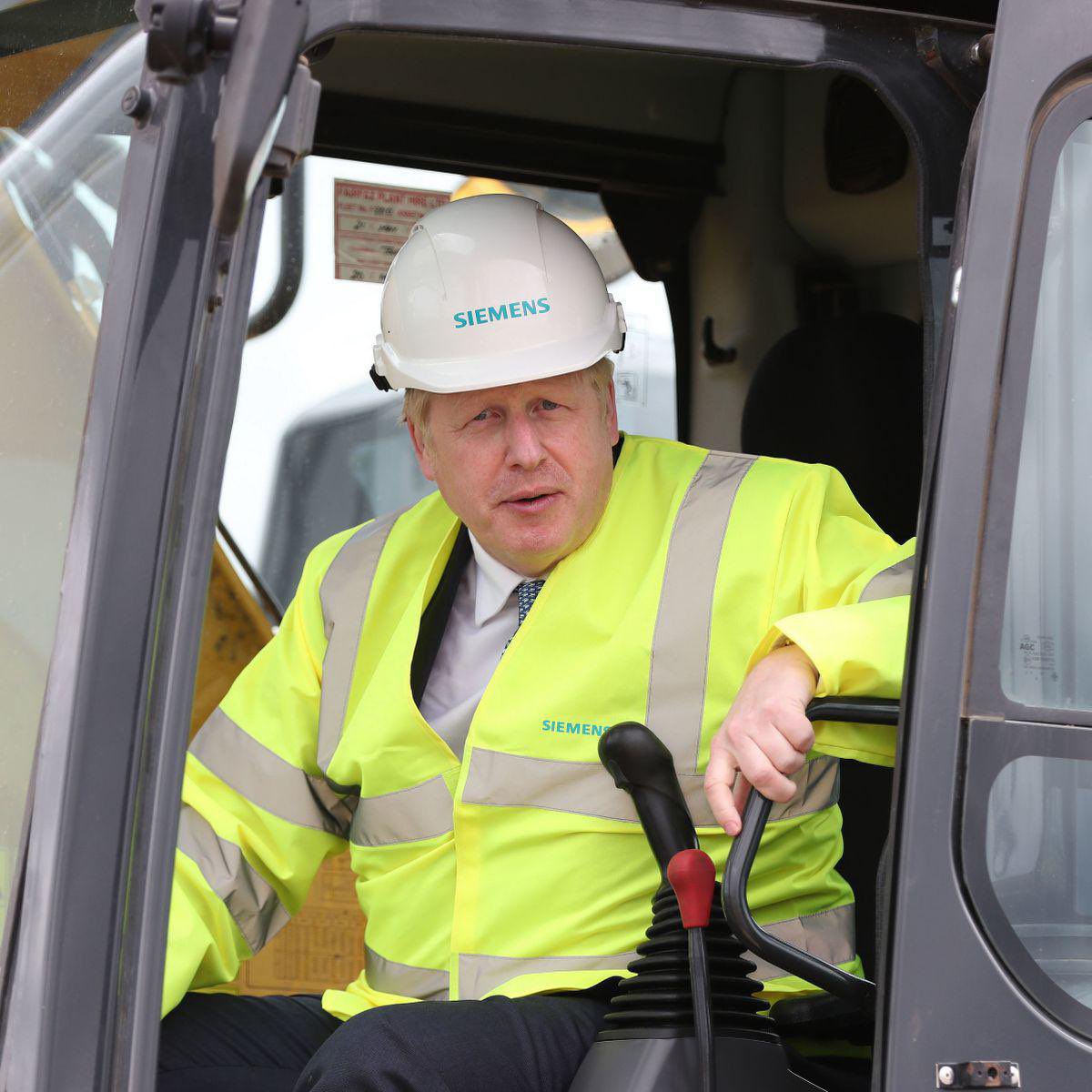 Here he is as a bricky, pub landlord, digger driver and... and the idiot at the gym who can’t lift but takes selfies