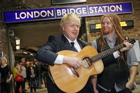 Music edition: here he is pretending to play musical instruments kinda