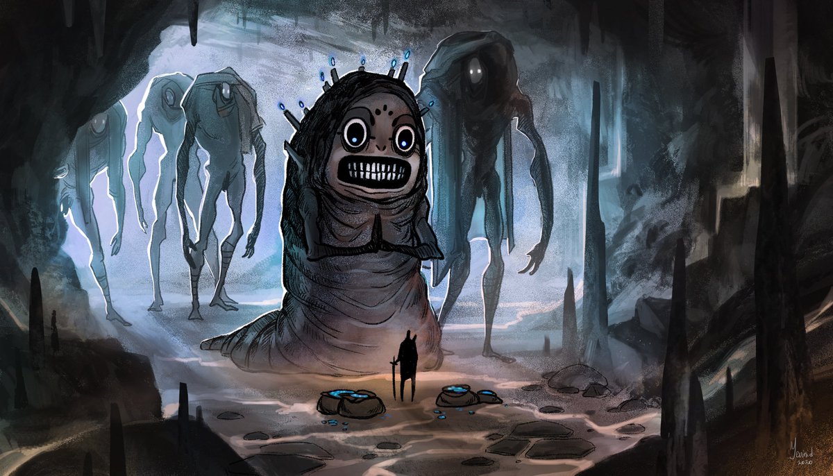 yevinid's tweet photo. "The Bargain". Made before Halloween 2020

#artistsontwitter #art #cgart #DigitalArtist #digital #creepy #Halloween2020 #halloween #monster #creature #conceptart #concept #2dart #fantasy https://t.co/jgabx0xd1q