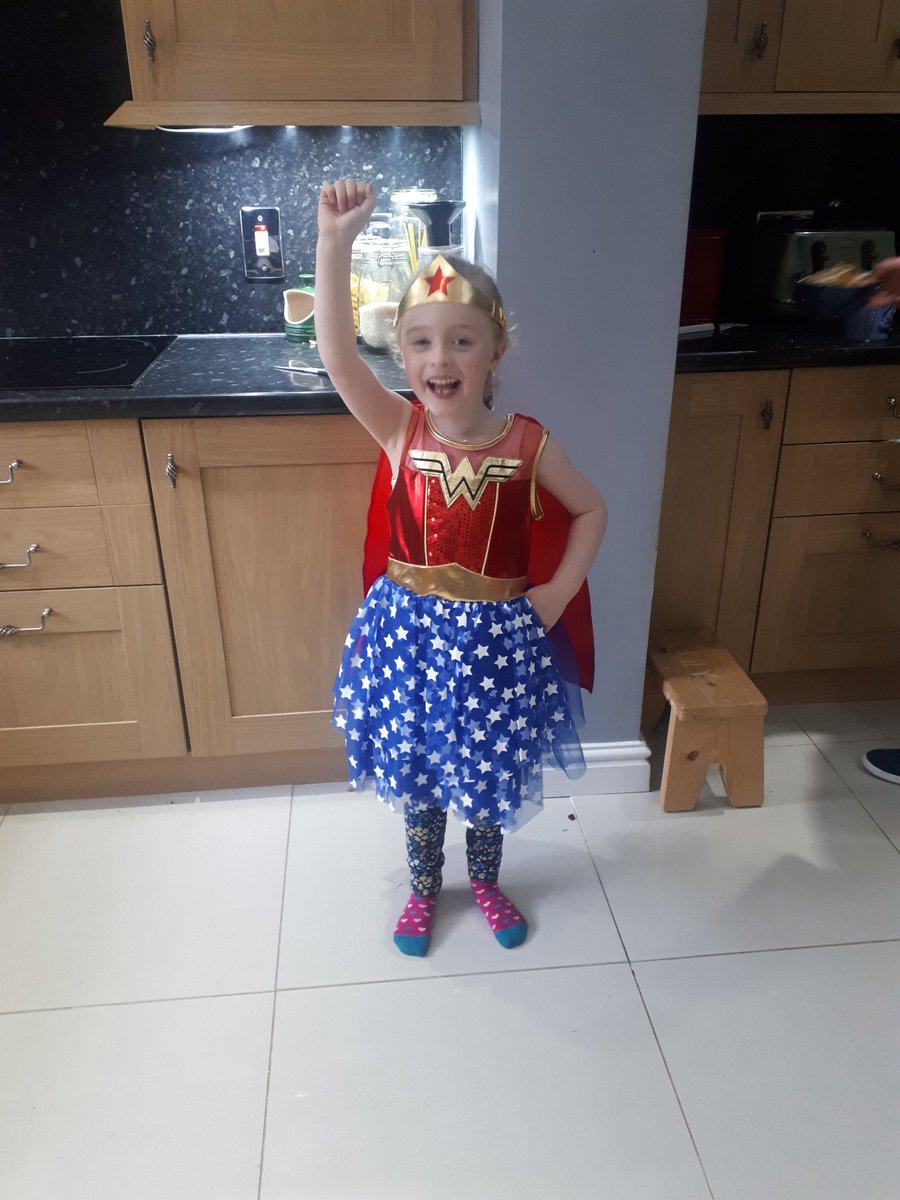 notthatalicec's tweet photo. My little Super Cooper! (who has been an actual hero helping look after her poorly Nana Sue this week). All set for Superhero Day @Oughtringtoncps #oughtysuperhero https://t.co/ftPxX71Yfs