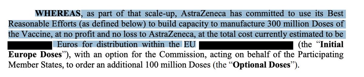 2. Here it is the "best effort" clause mentioned by Astrazeneca CEO Soriot in my interview  https://www.repubblica.it/cronaca/2021/01/26/news/interview_pascal_soriot_ceo_astrazeneca_coronavirus_covid_vaccines-284349628/