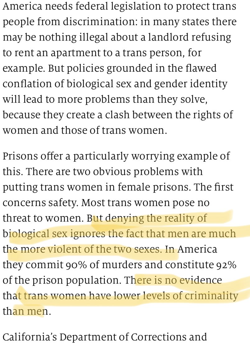 They understand that gender identity does not somehow mitigate male-pattern violence.