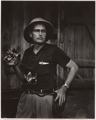 Smith landed on Saipan, Guam and Okinawa, where he was wounded taking a photo of the mortar that injured him. He couldn’t pick up a camera for 2 years afterwards due to injuries  @WeHaveWaysPod