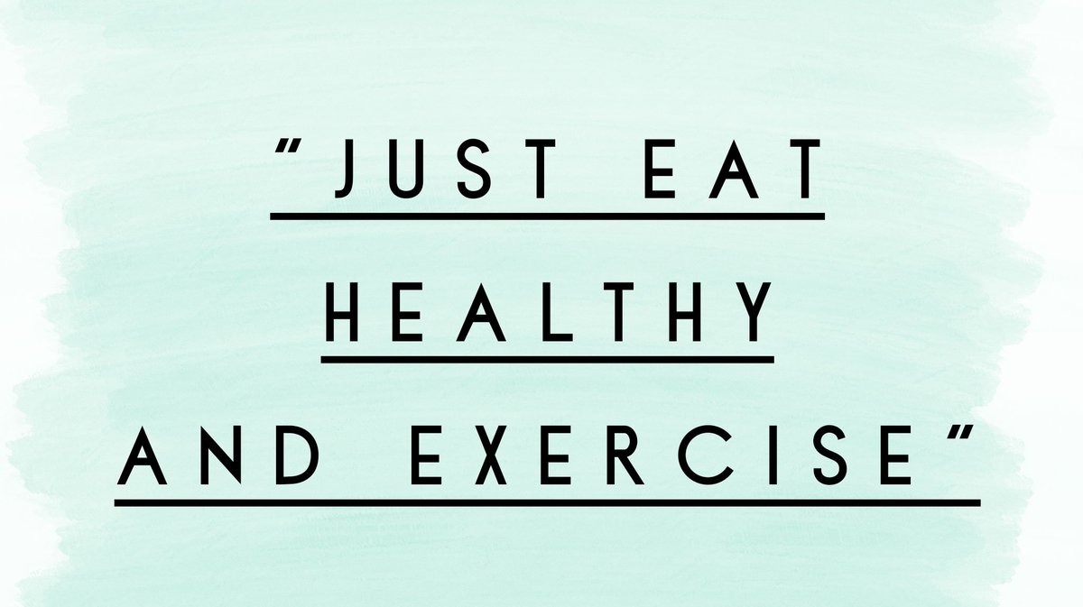 No 4: You think I haven't been trying "eat healthy and exercise"? I have a serious life-threatening mental illness and it's going to take a bit more than the Eatwell food pyramid to cure me.  #edrecovery